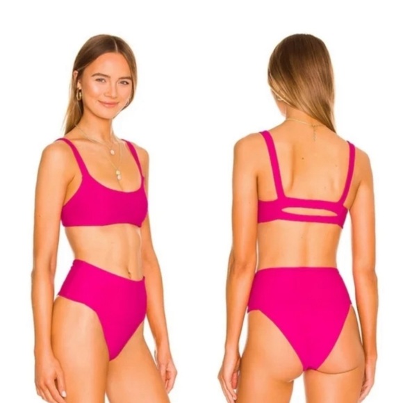 L*Space Jess Desi Bikini Set Bougainvillea - Picture 8 of 8